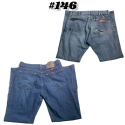 #146 Vintage Wrangler Denim Jeans - Heritage Cowbo..