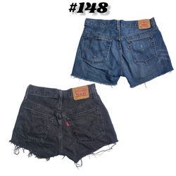 #148 Vintage Levi’s High-Waist Cutoff Shorts - Sty..