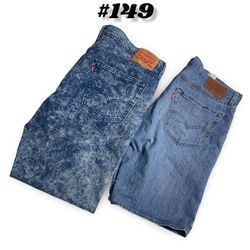 #149 Men’s Levi’s Premium Denim Duo - Retro Acid &..