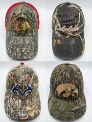64 PCS CAMO HUNTING CAPS MIXED BUNDLE – REALTREE, ..