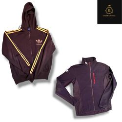 Nike adidas and more brand track jackets