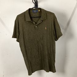 RALPH LAUREN POLO SHIRTS & CREW NECK T-SHIRT BUNDL..