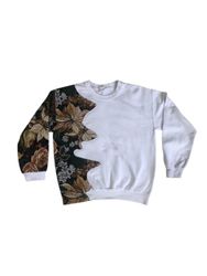 FS-102 Upcycled tapestry sweatshirt