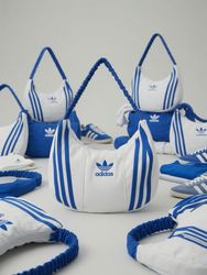 Up Cycled Adidas Hobo bag