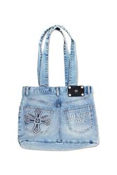 Up Cycled Miss Me Tote Bag
