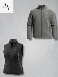 Adidas & TNF fleeces jacket and sweatshirts