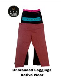 Unbraded Leggings Active Wear