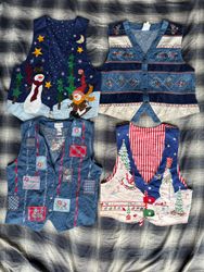 Denim waistcoat 30 pieces