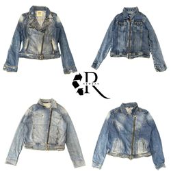 Y2K Unique Girl Denim Jacket RW-2168