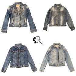 Y2K Unique Girl Denim Jacket RW-2361
