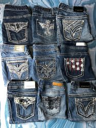 Y2K Denim Mini Skirts(01)