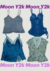Y2k Baby blue tops mix (M-01)