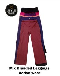 Mix Branded Leggings Active Wear