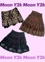 Y2k fairycore Wool Skirt Mix