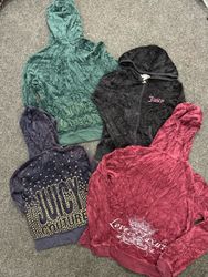 Authentic Juicy Couture Hoodie Y2K Zip Up
