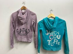 Authentic Juicy Couture Hoodie Y2K Zip Up