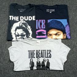 Music Print T Shirt