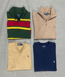 Mixed Polo Sweaters (Half Zip, V Neck, Round Neck)..