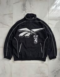 Mix branded windbreaker jacket