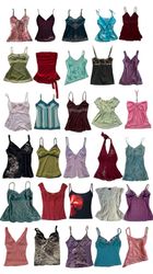 Y2K mixed tops