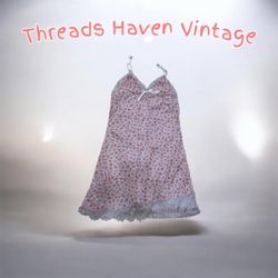 TH# 192 Y2K Mesh Lace Trim Dress – Dreamy Coquette..