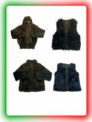✨ Women’s Faux Fur Jackets & Gilets Mix | Y2K | Wi..