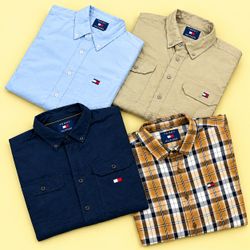 TOMMY HILFIGER COTTON SHIRT