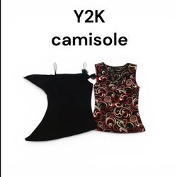 Y2K cami tops