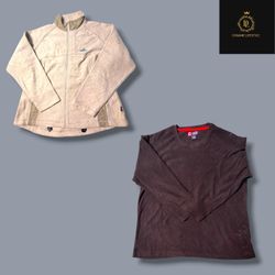 Reebok woolrich chaps fleece jackets