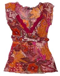 Blouse à manches courtes Y2k