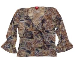 Blouse à manches longues Y2K