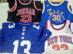 Basketball branded jerseys