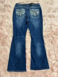 Y2K Embellished/Embroidered Jeans - [TS-0622]