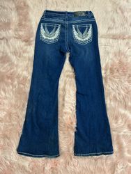 Y2K Statement Pocket Jeans - [TS-0623]