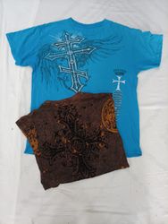 CR9499 Vintage Skull T-Shirts