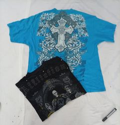 CR9504 Vintage Skull T-Shirts