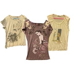 Classic Y2K Aesthetic Tops (Y12)
