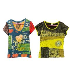 Y2k Classic Multi-Print Vintage Tops (Y11)