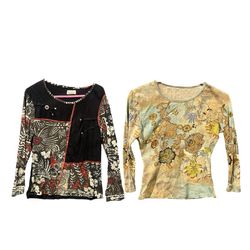 Y2K women long sleeve graphic T-shirt (y9)