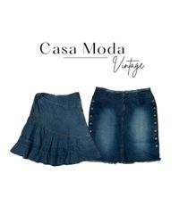 230626-38 Denim midi skirts 10 pcs