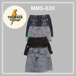 Unbranded Denim Mini Skirt (Mms-630)