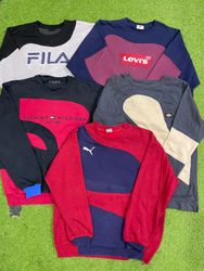 Upcycled Mixed branded sweatshirt #5-6