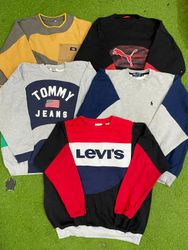 Upcycled Mixed branded sweatshirt #7-8