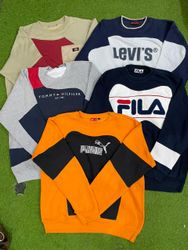 Upcycled Mixed branded sweatshirt #11-12