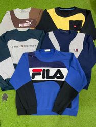 Upcycled Mixed branded sweatshirt #25-26