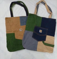CR9544 Upcycled Carhartt Bags