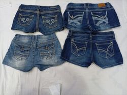 CR9550 Y2K Mini Denim Shorts