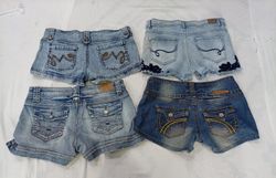 CR9551 Y2K Mini Denim Shorts