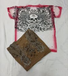 CR9560 Vintage Skull T-Shirts