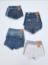Vintage Levi's Denim Shorts Bulk Lot (S-11)
